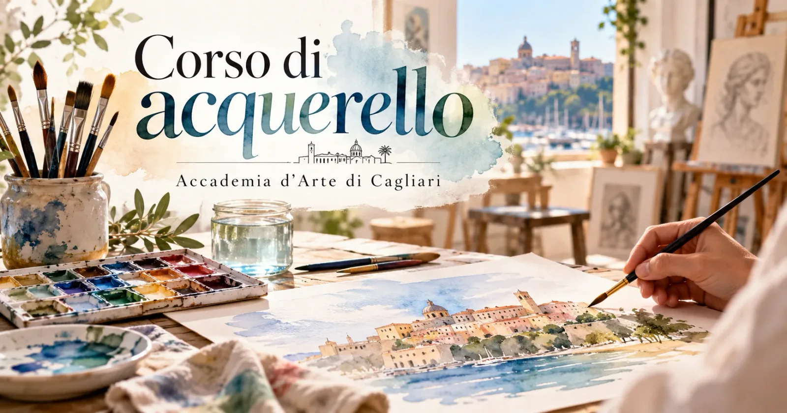 Corso di acquerello – Accademia d’Arte di Cagliari a Cagliari Corso di acquerello – Accademia d’Arte di Cagliari a Cagliari