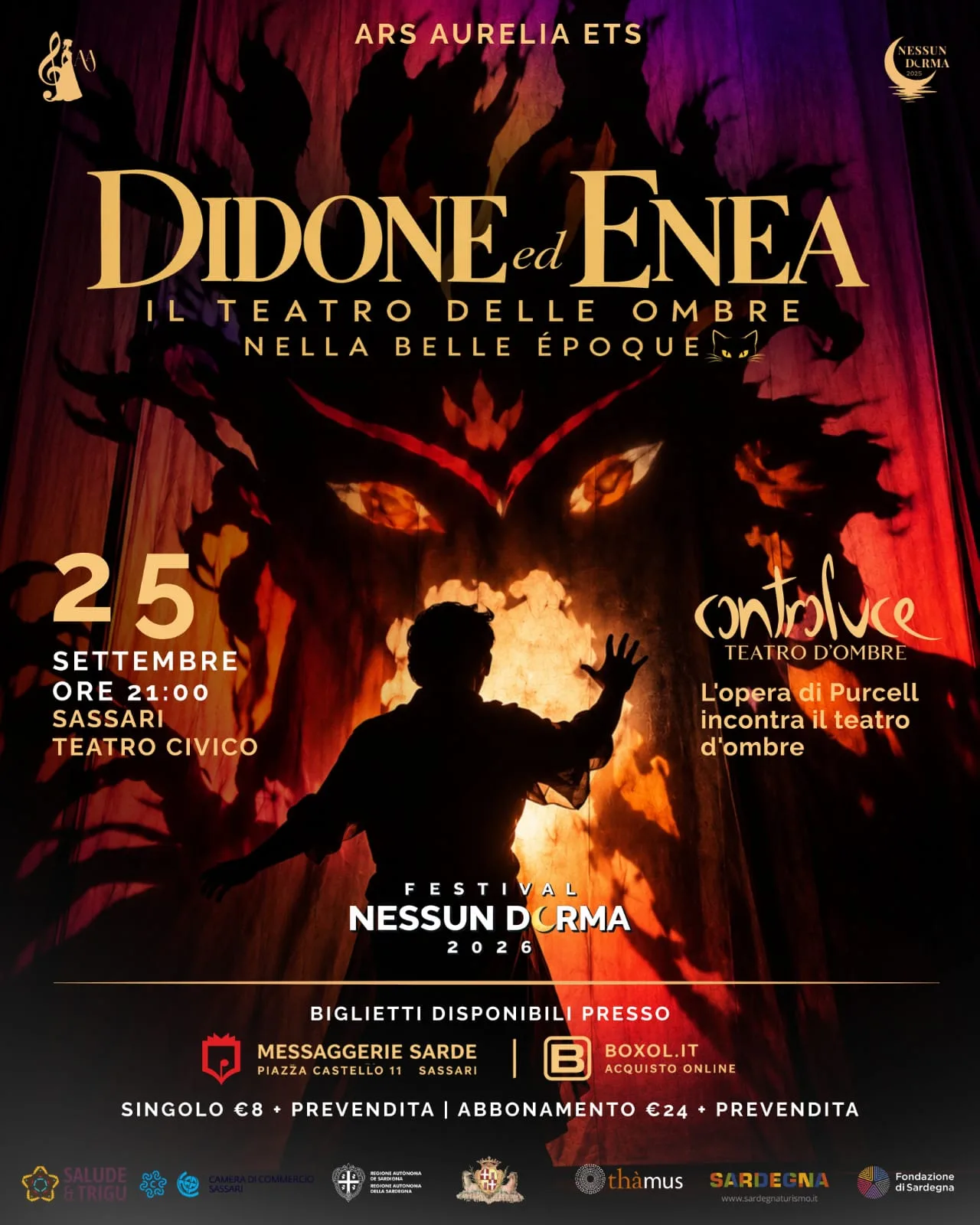 Didone ed Enea - Festival Nessun Dorma III Edizione a Sassari Didone ed Enea - Festival Nessun Dorma III Edizione a Sassari
