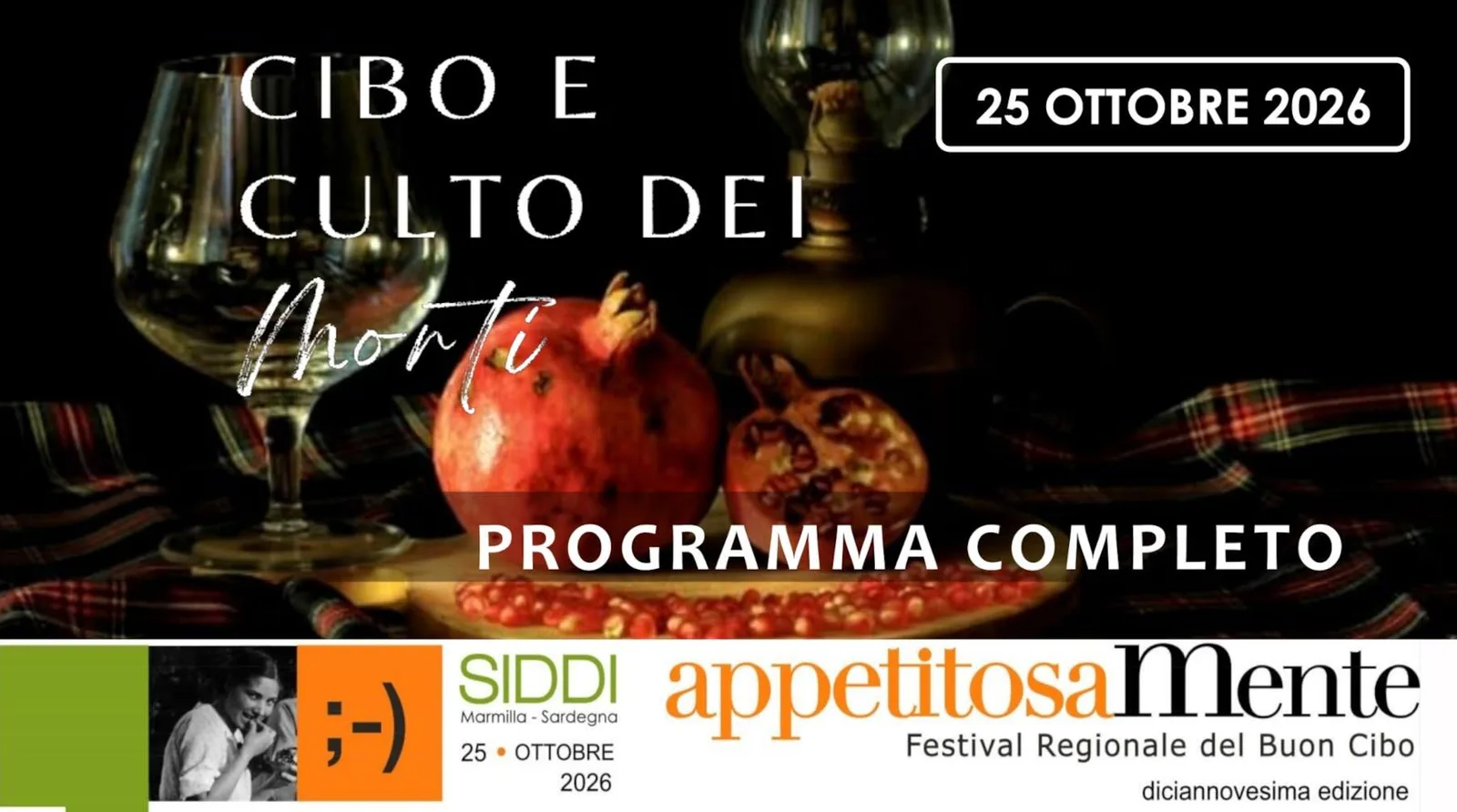 Festival Regionale del Buon Cibo 19^ Edizione – “APPETITOSAMENTE 2026” a Siddi a Siddi Festival Regionale del Buon Cibo 19^ Edizione – “APPETITOSAMENTE 2026” a Siddi a Siddi