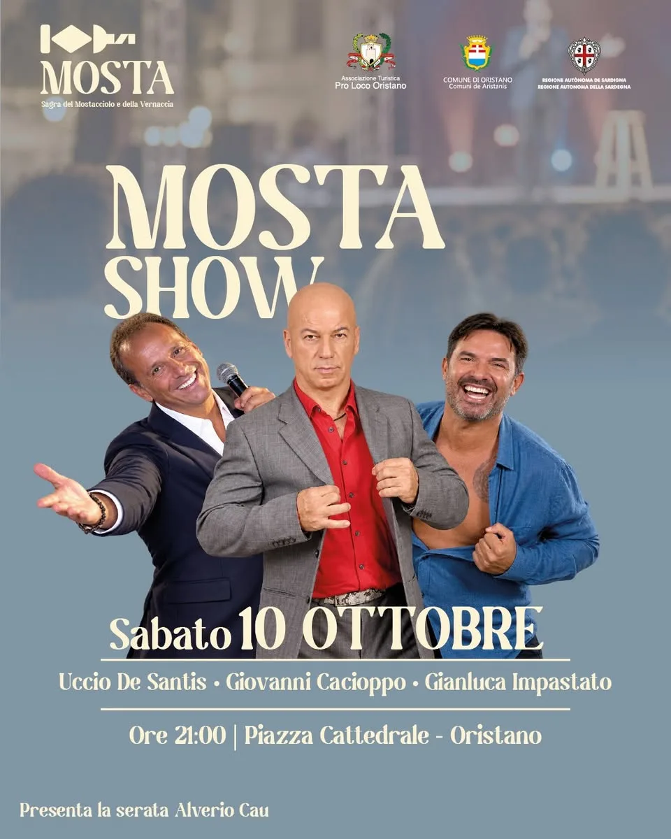 ✨ MOSTA SHOW! a Oristano ✨ MOSTA SHOW! a Oristano