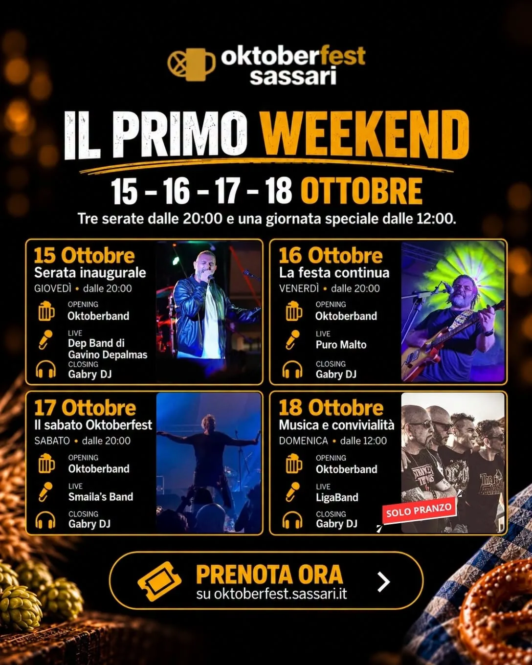 Oktoberfest Sassari 2026 | L'evento bavarese arriva a Sassari a Sassari Oktoberfest Sassari 2026 | L'evento bavarese arriva a Sassari a Sassari