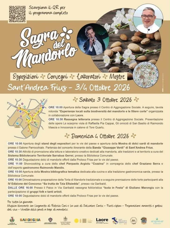 Sagra del Mandorlo a Sant’Andrea Frius a Sant'Andrea Frius Sagra del Mandorlo a Sant’Andrea Frius a Sant'Andrea Frius