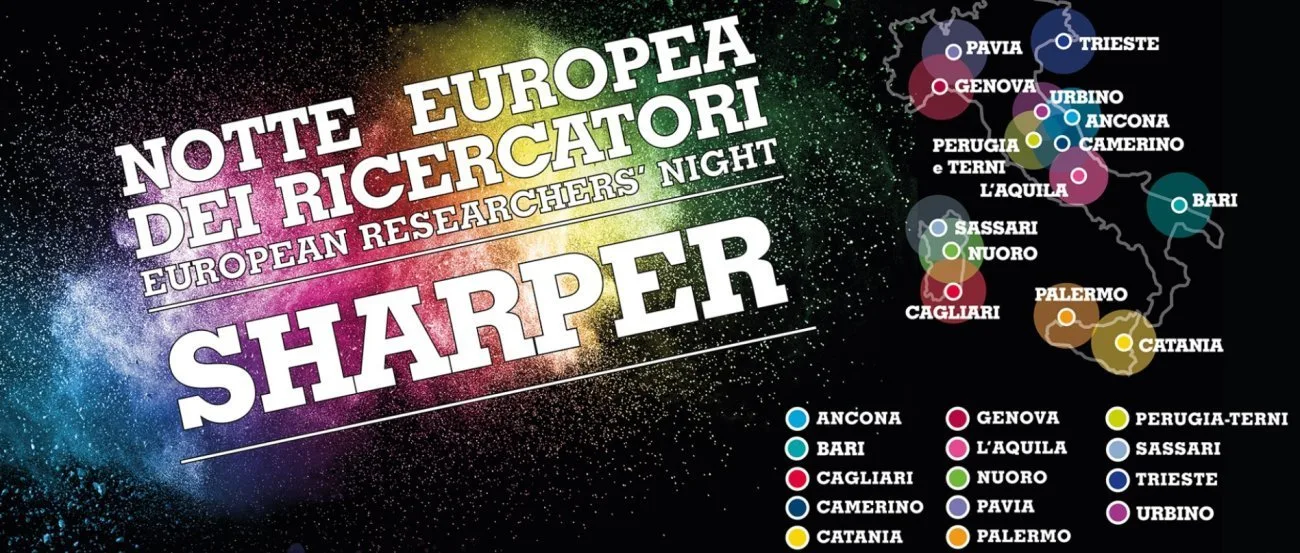 SHARPER - Notte Europea dei Ricercatori 2026 a Sassari SHARPER - Notte Europea dei Ricercatori 2026 a Sassari