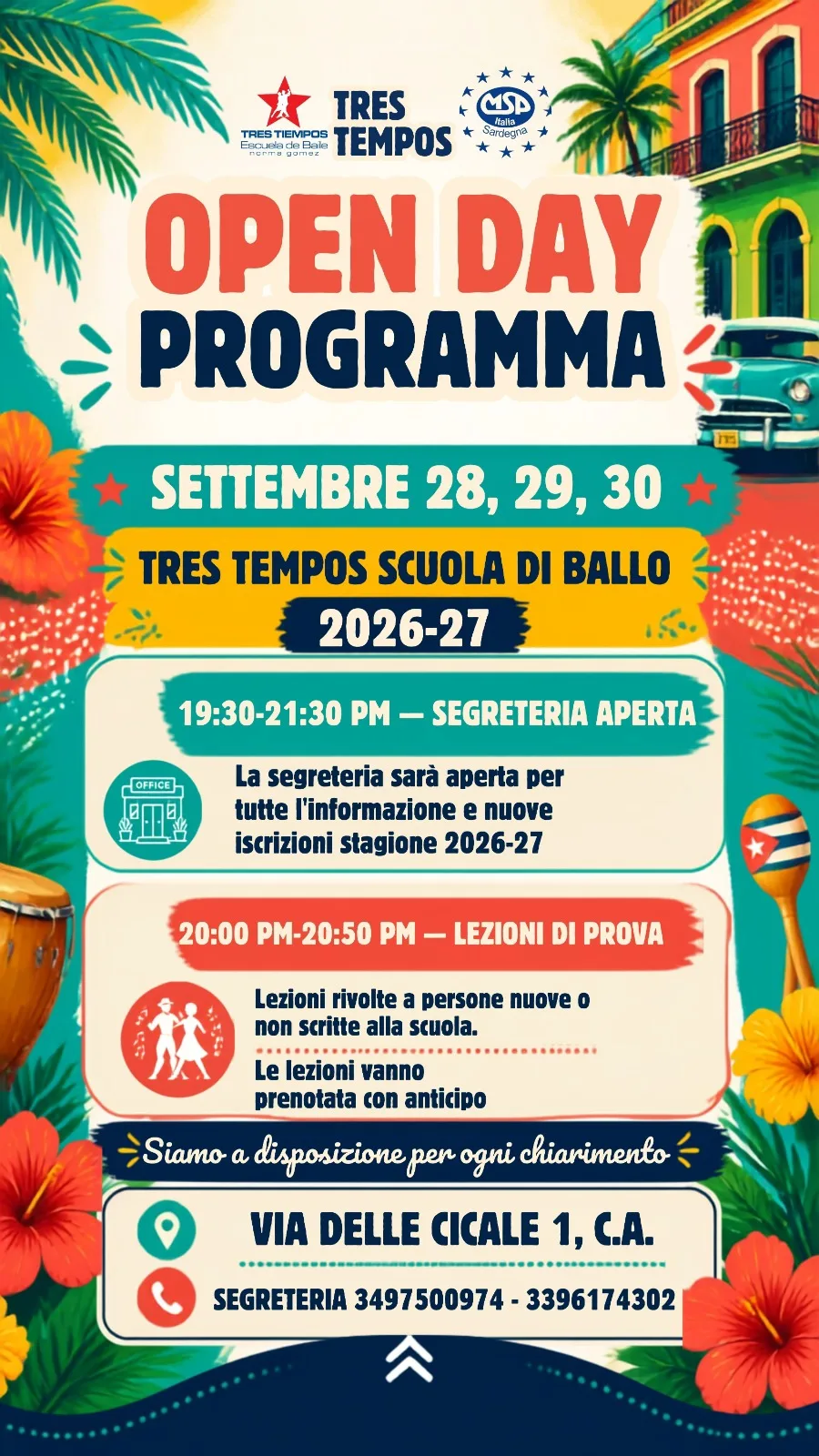 Corso di Salsa Cubana e Bachata